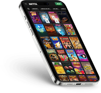 Skærmbillede fra App Store hos Betoro Casino