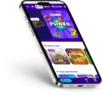 Skärmbild från App Store hos Casumo Casino