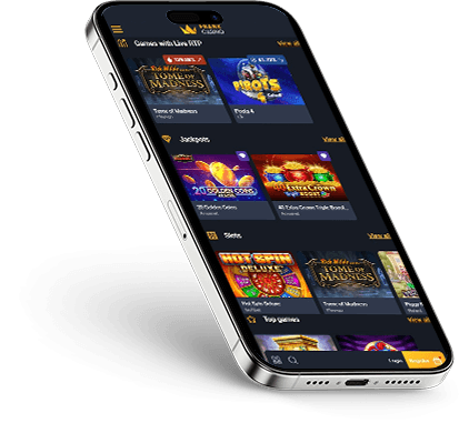 Skärmbild från App Store hos Frank Casino