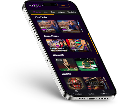 JackpotCity Casino App Store Screenshot