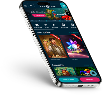 Captura de App Store de Platincasino
