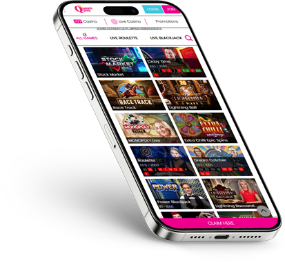Queenplay Casino App Store Screenshot